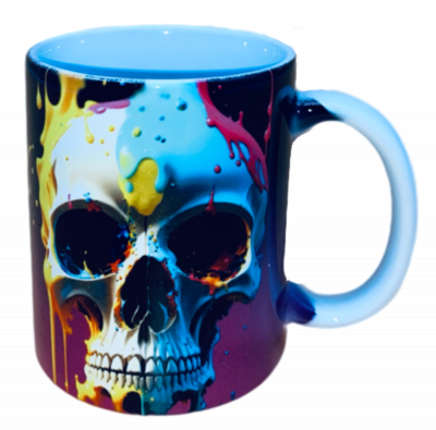 Motivtasse Skull